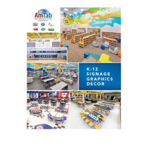 K-12 Signage Graphics Decor Brochure